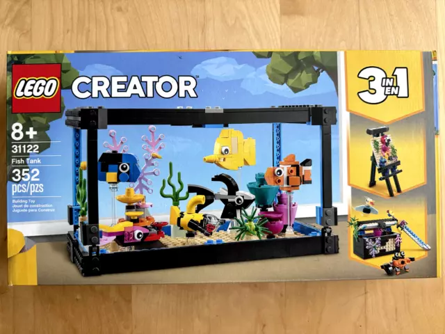 LEGO CREATOR 31122 Fish Tank NISB New & Sealed