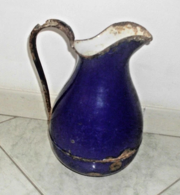 Brocca caraffa antica in vetro cristallo e argento 800 – La Primula