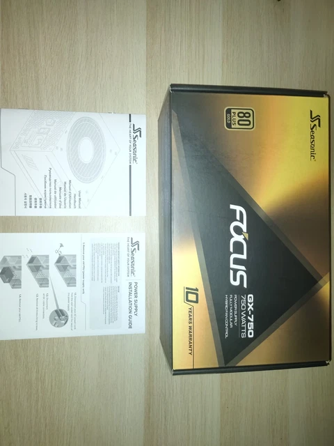 Seasonic FOCUS-GX-750 ATX 750W Alimentatore Modulare - Nero