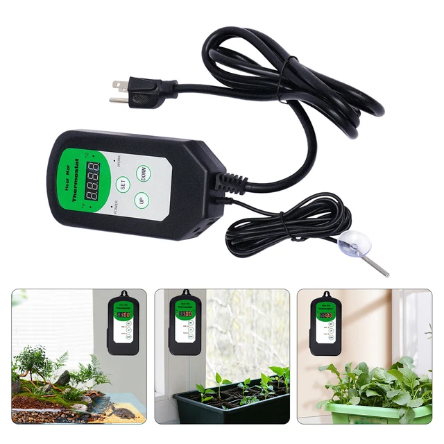Electronic Temp Controller Digital Heater Thermostat for Aquarium Garden 5-42°C