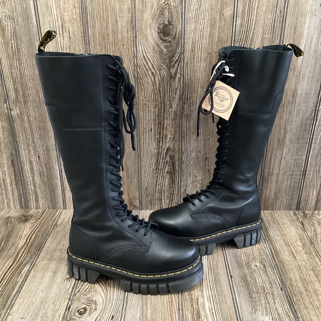 dr martens knee high boots uk