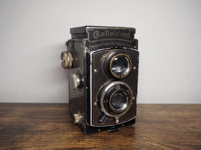 appareil photo vintage Rolleicord Carl Zeiss Jena 3.5/7.5 non testé