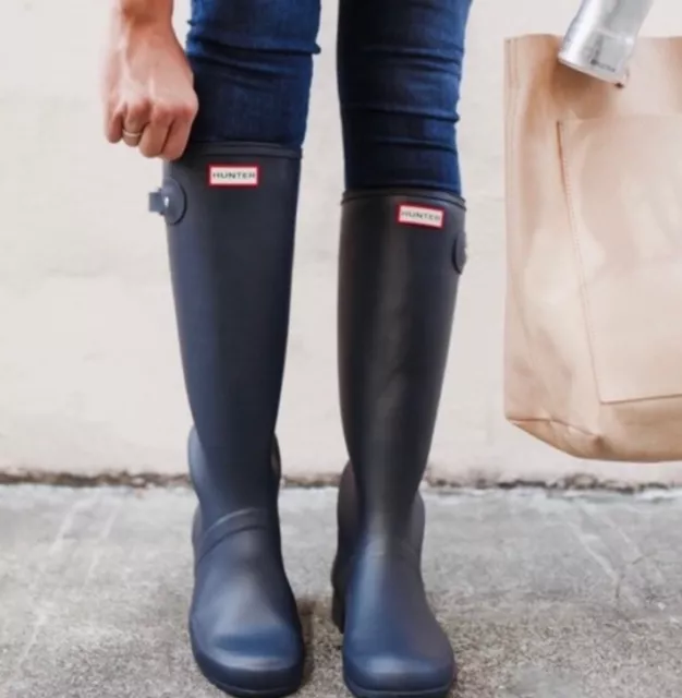 NEW| Hunter Original Tour Tall Packable Waterproof Rain Boot