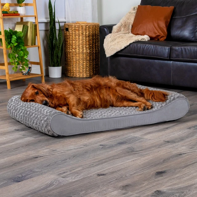 Luxe Lounger Contour Dog Bed - Ultra Plush