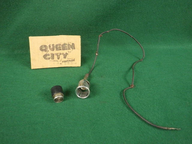 Vintage Caseo cigarette lighter 1930s 40s w/threaded base for lighted handle
