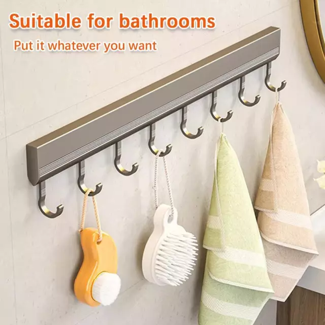 Self adhesive Hooks Rack Wall Mounted Kitchen Utensils Storage Row Hook Holder х