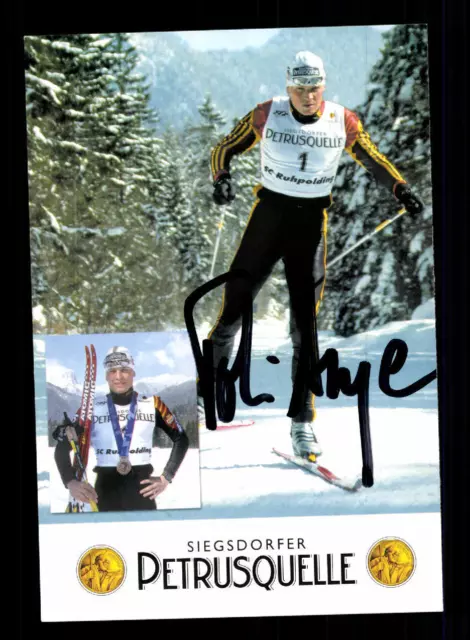 Tobias Angerer Autogrammkarte Original Signiert Skilanglauf+A 177435
