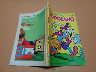 Topolino N° 769 Originale Mondadori Disney Ottimo 1970 Bollini