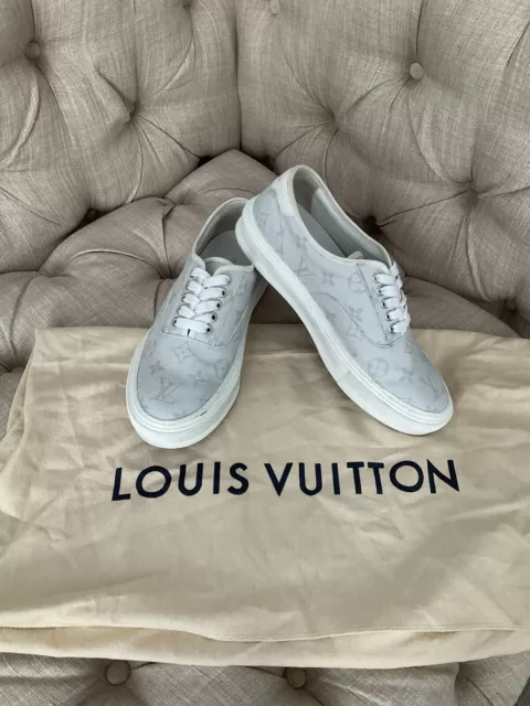 Louis Vuitton LV Easy Mule Slippers Brown Tan Logo Monogram Canvas –  THE-ECHELON