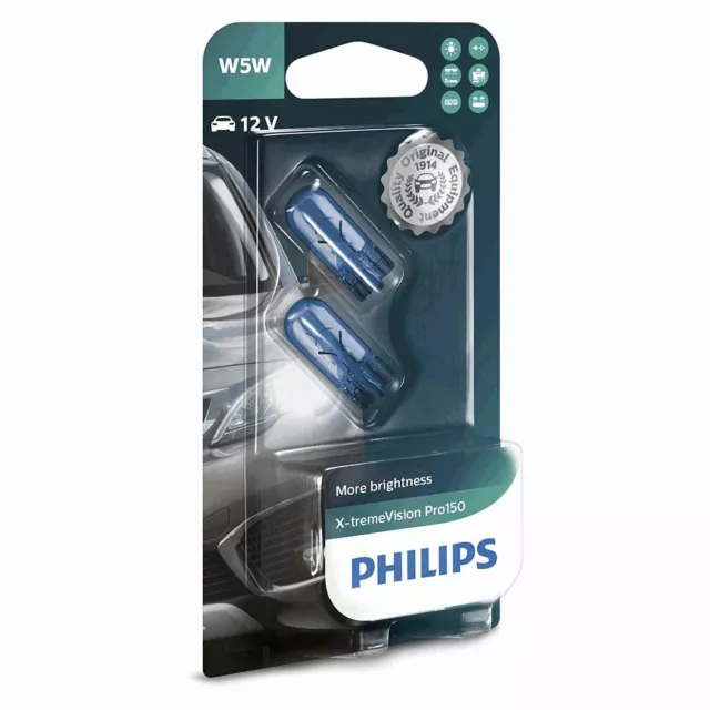 Philips X-tremeUltinon LED W5W 6000K Bulbs (Twin)