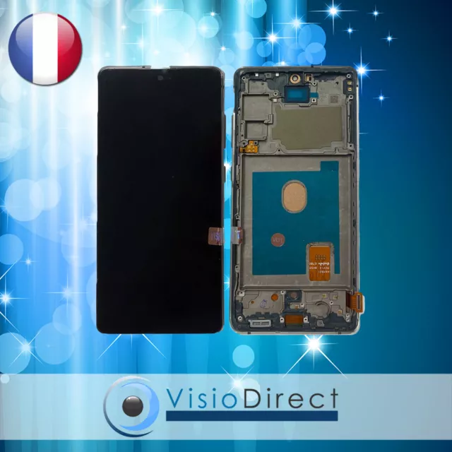 Vitre Tactile + Ecran LCD sur châssis pour Samsung Galaxy S20 FE SM-G780F blanc