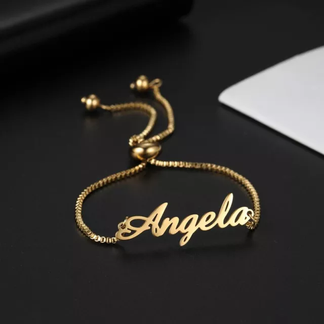 Custom Name Bracelet For Women Personalized Bracelet  Baby Name Jewelry Gift