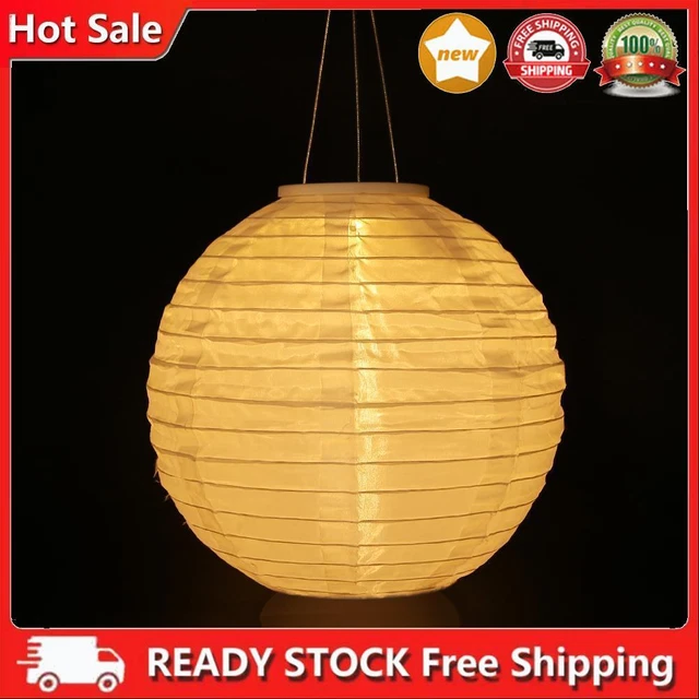 Lampada solare LED Xintiandi a sfera, impermeabile, per matrimoni all'aperto, arredamento