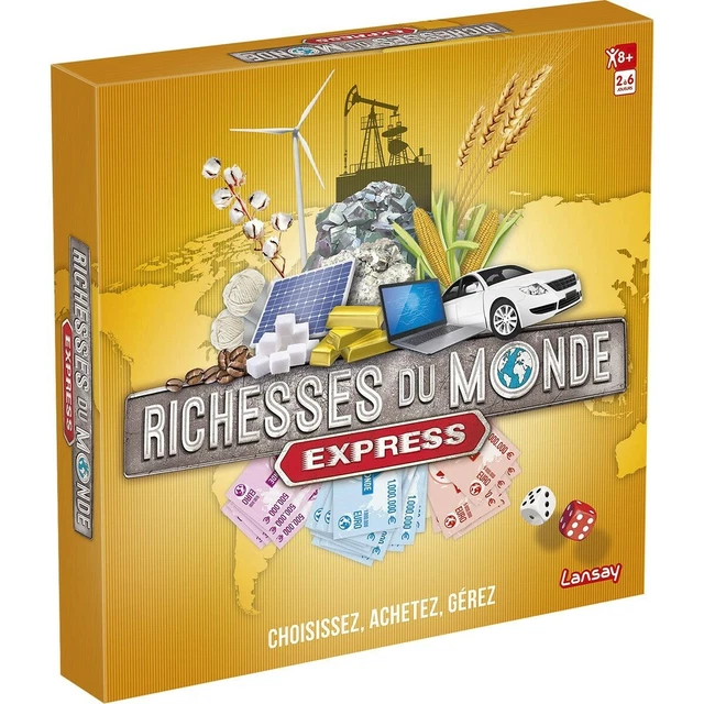 RICHESSES DU MONDE GREEN - Gioco Da Tavolo Educativo Su Missioni Eco-Responsabili Per Famiglie (8+ Anni)