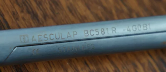 Ciseaux De Dissection Incurvés Aesculap Bc581R -4G0B1 Inox Chirurgical 8 1/2" 3