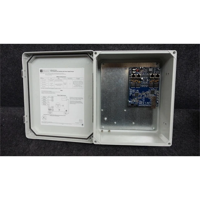 Altronix NETWAY4EWPN Outdoor PoE+ Hardened Switch Enclosure