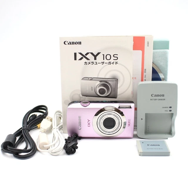 CANON IXY 10S Pink 14.1 MP Digital Camera [Near Mint