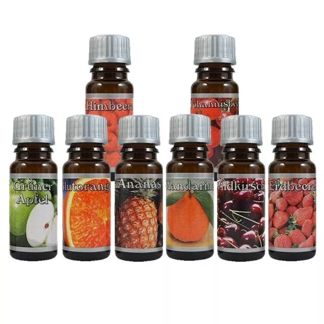 (100ml 29,50 Euro) Duftöl Frucht fruchtig diverse Glasflasche 10 ml