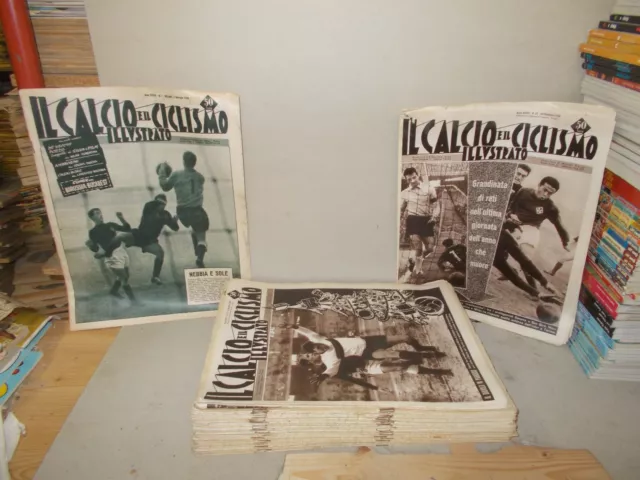 Il Calcio E Il Ciclismo Illustrato 1958 22-23-24-25-26-27-28-29-30 A 6 Euro Cad