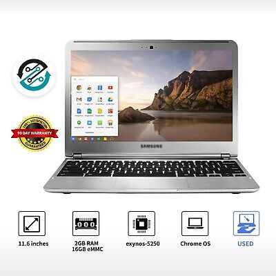 Samsung ✅Chromebook Laptop 11.6" Laptop Intel Dual-Core 16GB SSD Wifi ✅Webcam