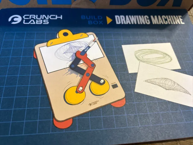 Original Crunch Labs Subscription Box by Mark Rober | Drawing Machine New In Box