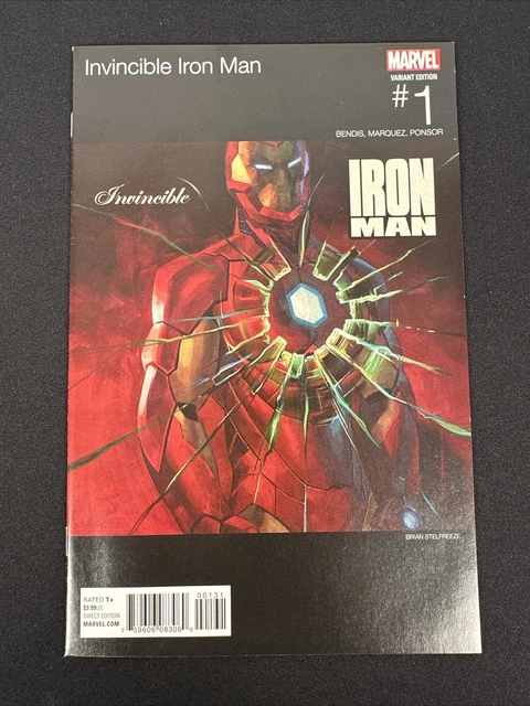 Invincible Iron Man (2015) # 1 Brian Stelfreeze Hip Hop Variant