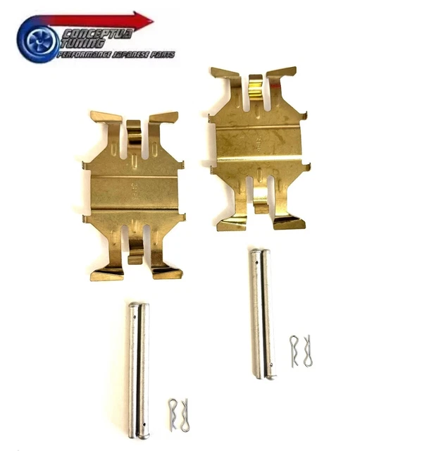 Front Brake Caliper Pad Hardware Fitting Kit For Nissan 350Z Z33 – Pins & Springs