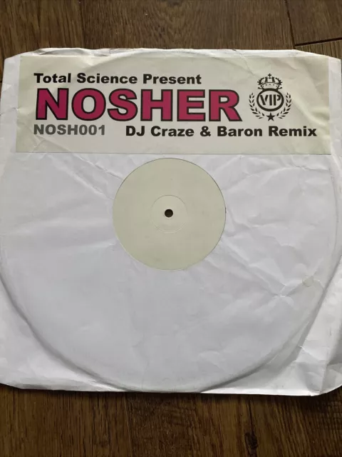 Total Science  Nosher- DJ Craze & Baron Remix  Jungle/Drum&bass/12”  Q-Project