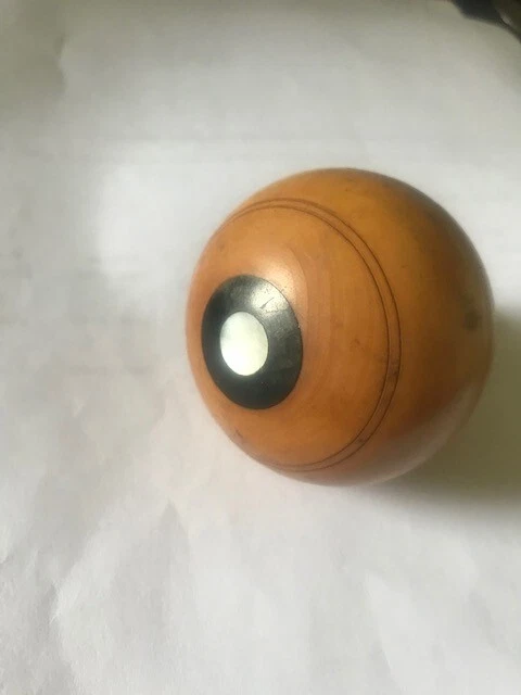 19th Century Turned Wooden Spinning Top fruit wood MOP insert 19th Century Turned Wooden Spinning Top fruit wood MOP insert