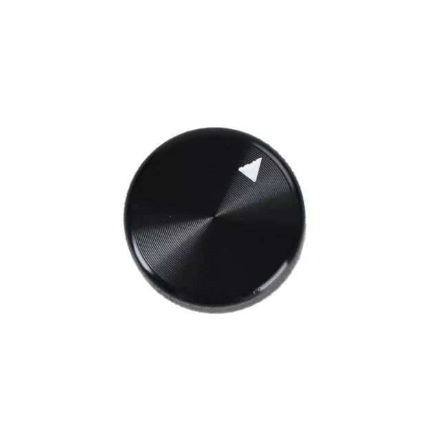 Dia Black Aluminum Rotary Control Potentiometer Knob 20mm x 15.5mm E-yt