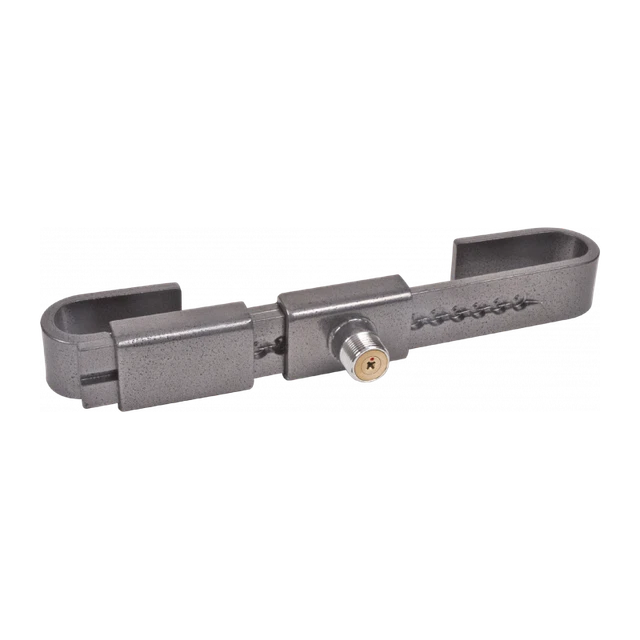 Cadenas Conteneur En Acier Trempé Jaune – Antivol Massif 10 Mm Avec 4 Clés, Verrou Réglable 230-430 Mm Pour Camion & Container