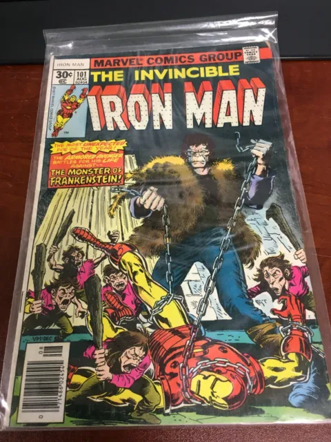 The Invincible Iron Man #101 August 1977 Marvel Comics
