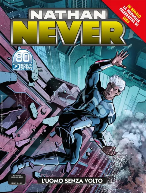 Libri Nathan Never #360 - L'Uomo Senza Volto (Medaglia Legs Weaver)