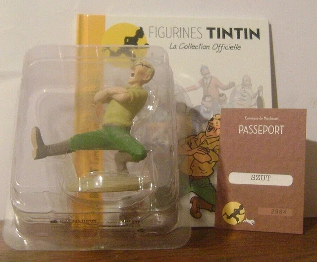 Figurine Tintin – Collection Officielle N°33 – Szut, L'ami Du Capitaine Haddock