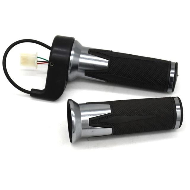 Draisienne électrique Poignée Accélérateur Vélo Électrique 12-84V - Affichage Digital Batterie - Universel Scooter/Moto Électrique Guidéon Scooter électrique