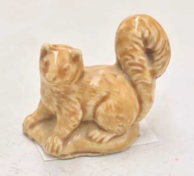 Vintage Wade Whimsies Squirrel Figurine Statue Ornament Decorative