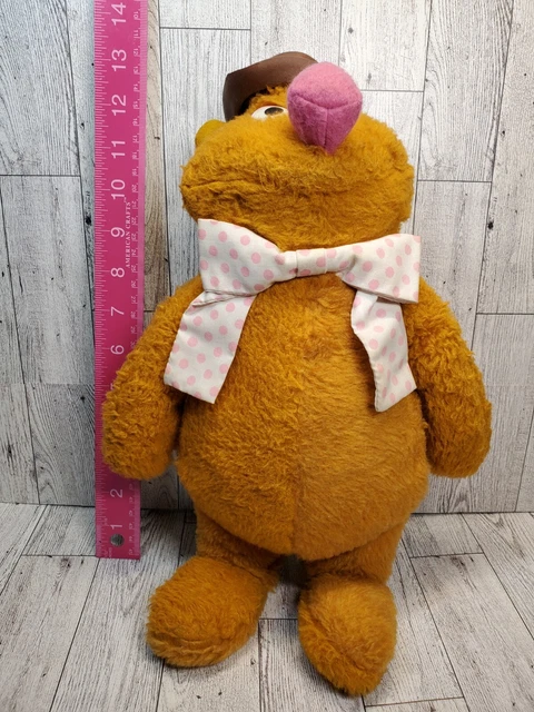 Fisher Price Fozzie Bear Muppets 13" Plush with hat 2