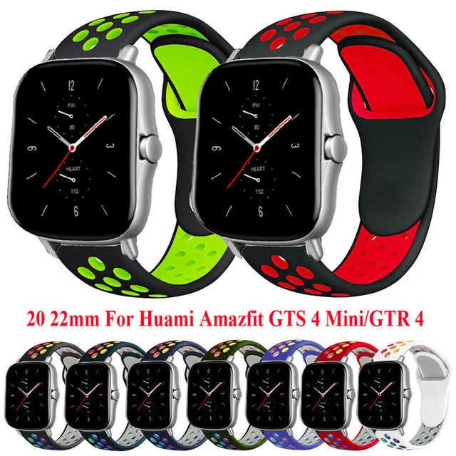 Sport Watch Band Silicone Strap For Huami Amazfit GTS GTR 4 3 2 2E 42 47mm Bip S