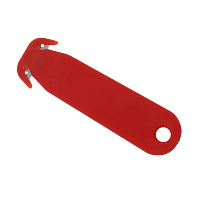 (Rosso) Taglierina scatola di metallo doppia apertura taglierina cassetta di sicurezza strumento per