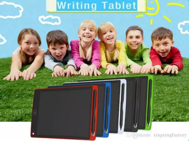 Colour 8.5" LCD Writing Tablet Robot Pad Digital Drawing Graphics Board Notepad