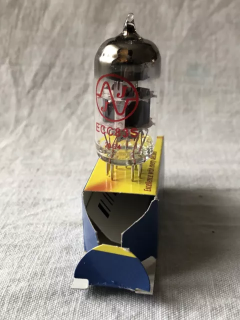 ECC83 S / 12AX7, JJ, Vacuum tube, lampe, Röhre, neuve