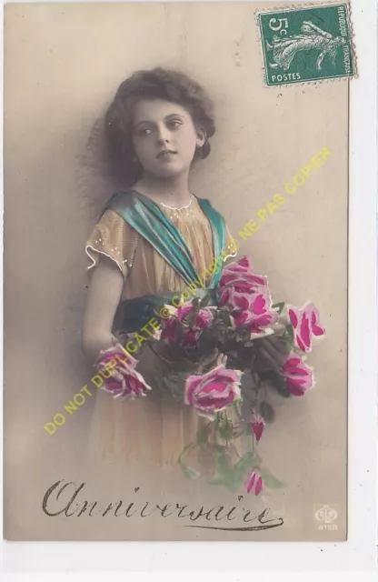 CPA Old Postcard - Child - Child - Kinder - Niño Tinted Edit Eld 8128
