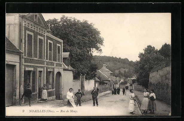 CPA Noailles, Rue de Mouy