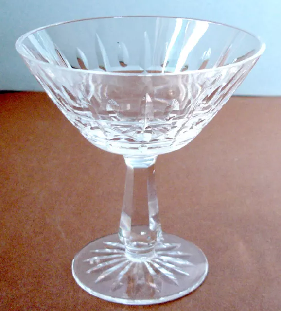 Waterford Crystal Kylemore Tall Sherbet Champagne/Martini Glass 4.75"H Vintage