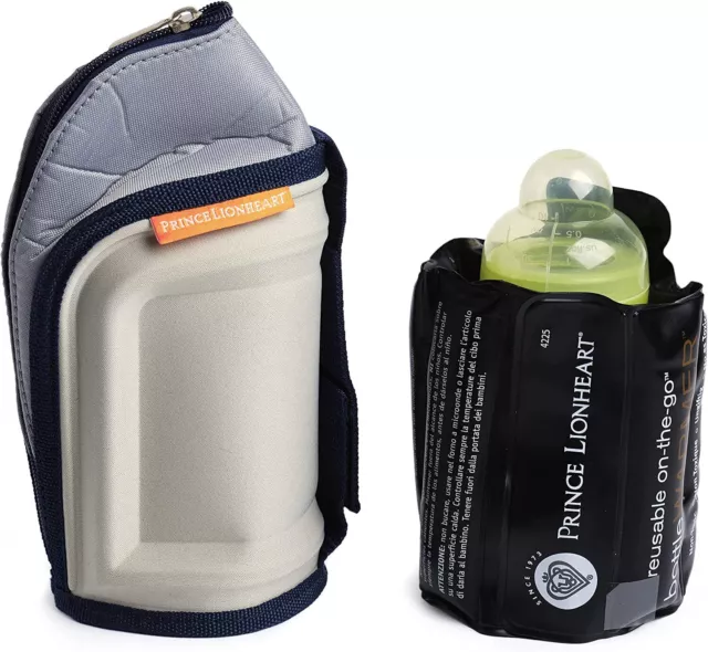 Prince Lionheart Réutilisable Sur Le Go Bouteille Réchauffant