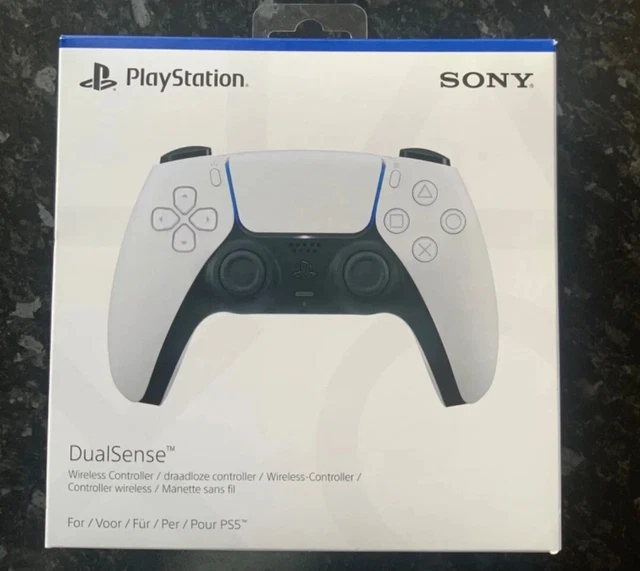 Official Sony DualSense Wireless Controller PlayStation 5 White Brand New Sealed Official Sony DualSense Wireless Controller PlayStation 5 White Brand New Sealed