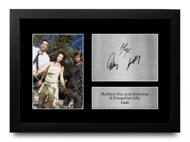 Lost Cast Lost Excellent Gift Idea Printed Signed Autograph Picture for TV Fans