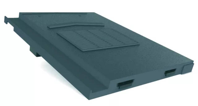 Grey Manthorpe GTV - NP Marley Modern - Mini Stonewold Roof Tile Vent, 3 Options