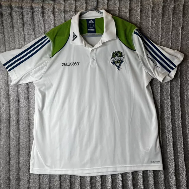 Seattle Sounders FC MLS Soccer Jersey Adidas Clima Cool XBOX Mens XL