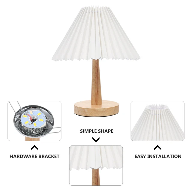 VINTAGE DECOR COUNTRY Rechargeable Nightlight Desk Lamp Office £17.48